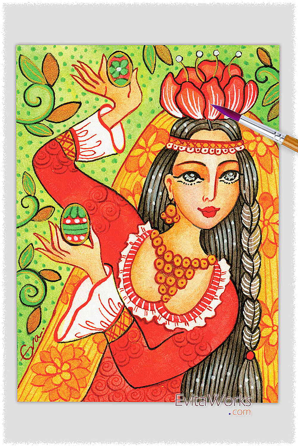 ao indian woman 01 ~ EvitaWorks